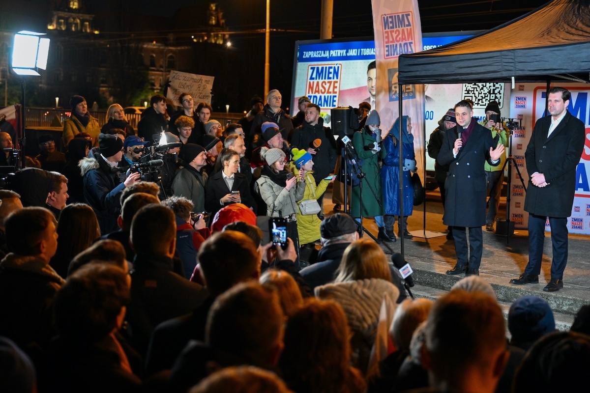 "Zmień nasze zdanie". Jaki i Bocheński z młodzieżą we Wrocławiu