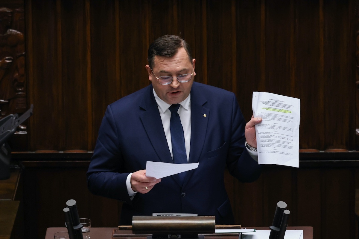 Krajewski bronił się w Sejmie: To akt zemsty politycznej