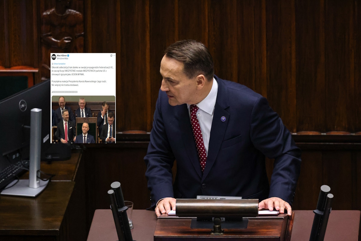 Peany Sikorskiego nt. UE. Tak zareagowała loża prezydenta!