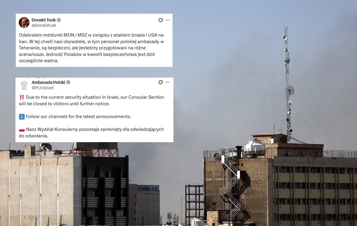 Polska reaguje na atak. Wydział Konsularny w Izraelu zamknięty