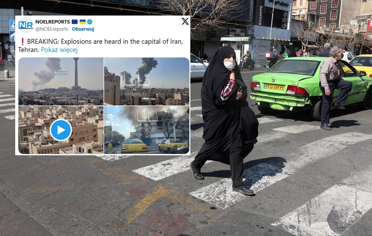 Izrael zaatakował Iran! W Teheranie słychać eksplozje