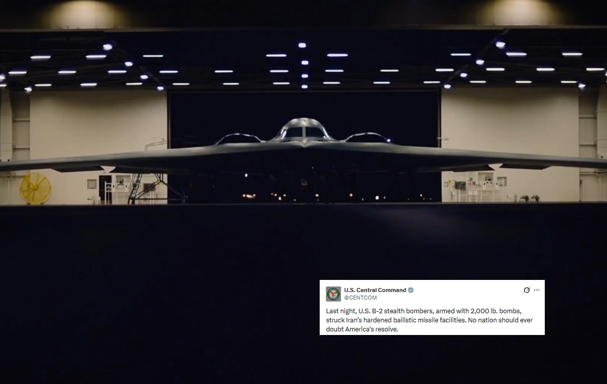 Amerykanie użyli B-2. Wyposażone w 900-kilogramowe bomby!