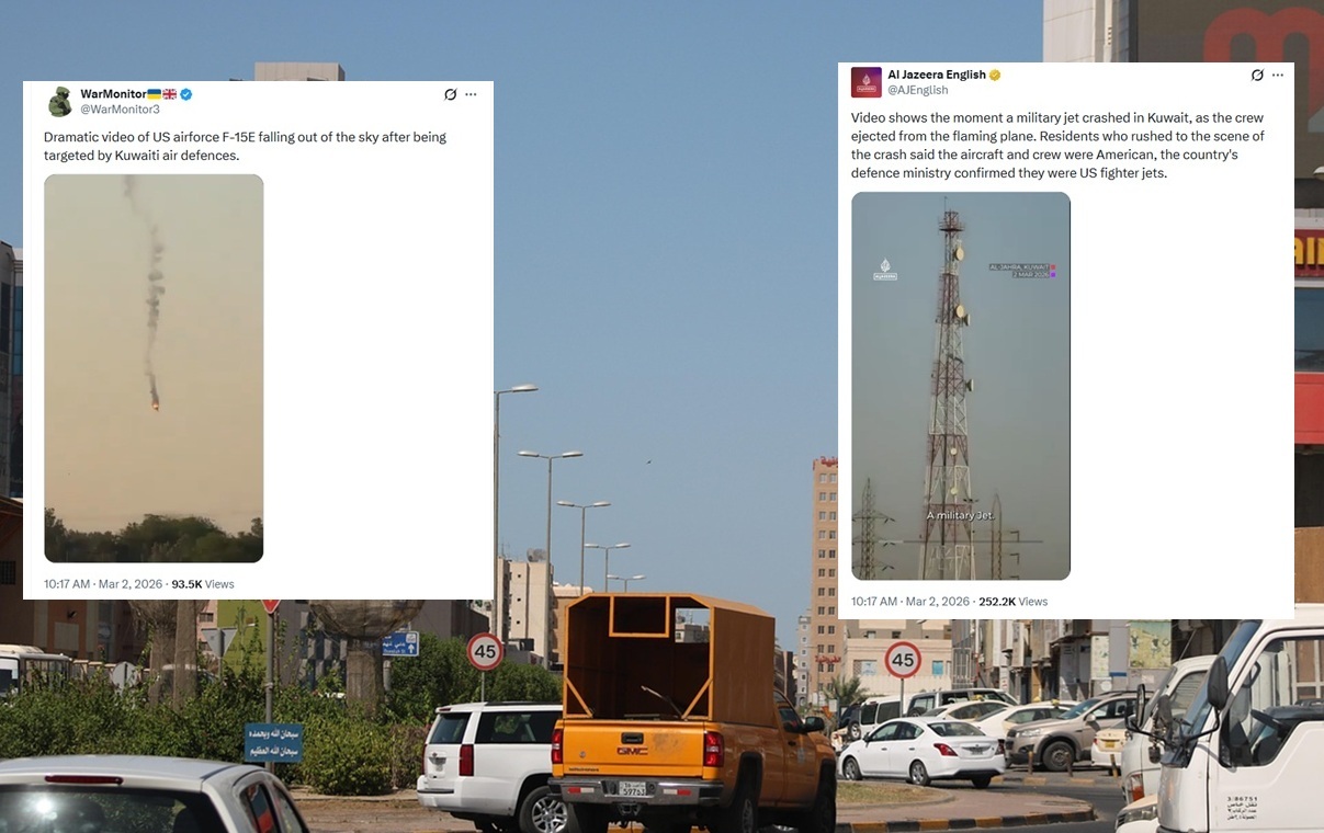 3 amerykańskie F-15 zestrzelone w Kuwejcie. To "friendly fire"