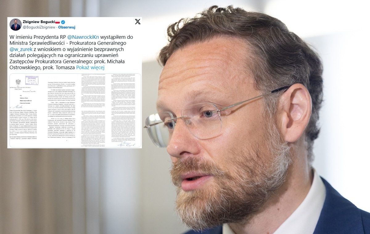 Prezydent reaguje na działania Żurka. Bogucki: "Bezprawny akt"