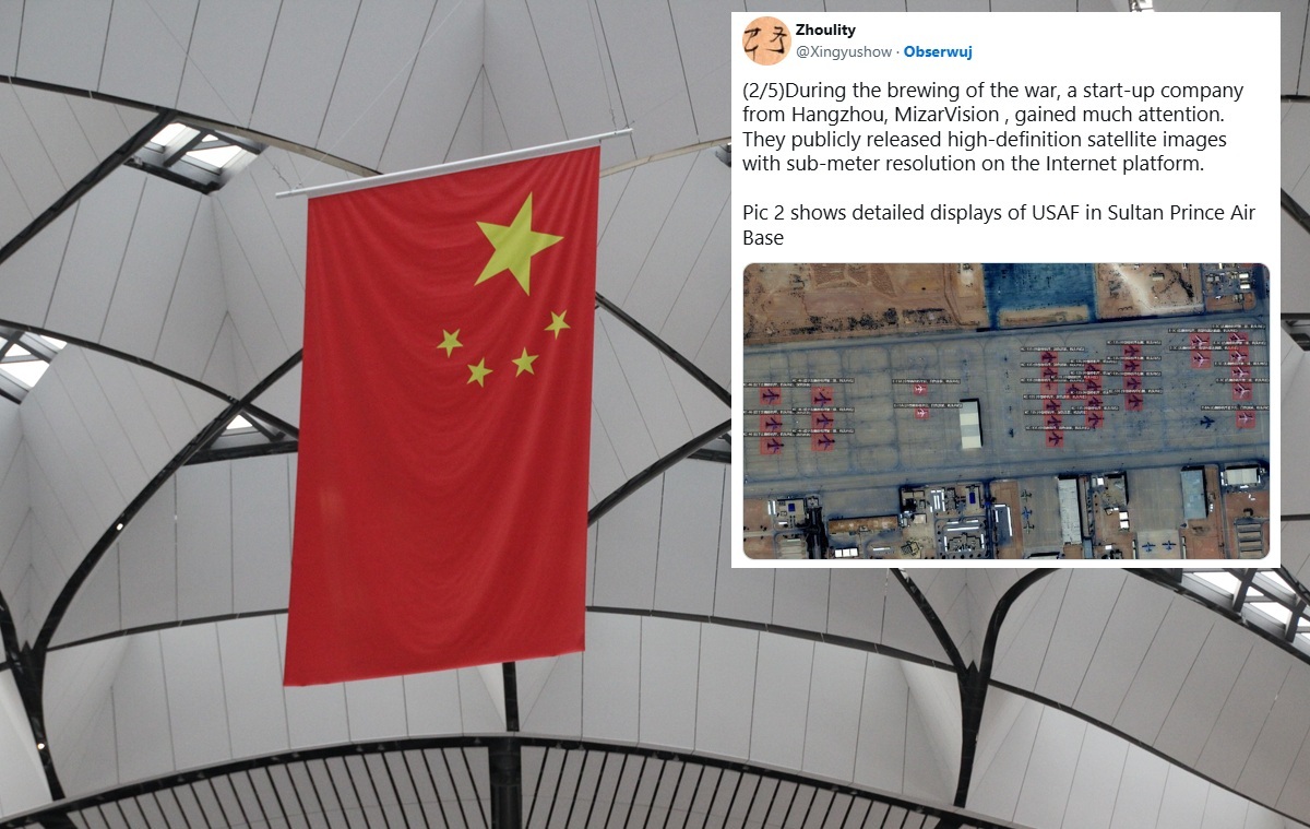 Chińska firma dostarczała Iranowi zdjęcia amerykańskich baz!