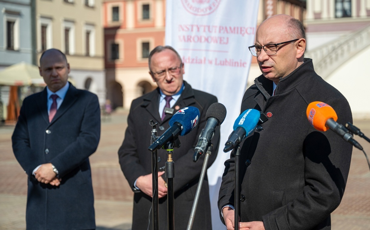 Zamość stubbornly wants to commemorate Luxembourg. Strong reaction of the Institute of National Remembrance!