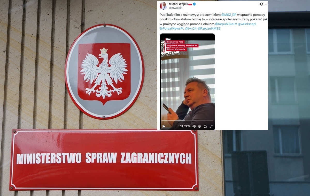 Tak MSZ "pomaga" Polakom w ZEA! Wójcik opublikował rozmowę