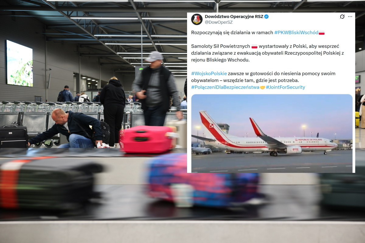 Польские самолёты взлетели эвакуировать наших соотечественников!