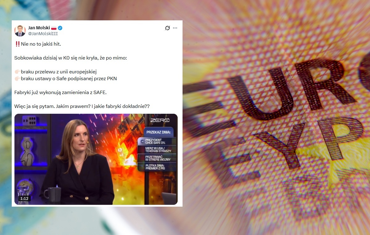 SAFE już jest realizowany? Sobkowiak-Czarnecka się wygadała!