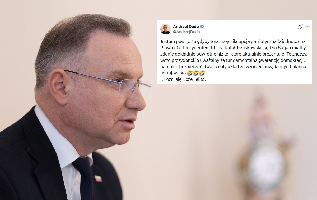 Andrzej Duda mocno o tezach prof. Safjana: Jestem pewny, że...
