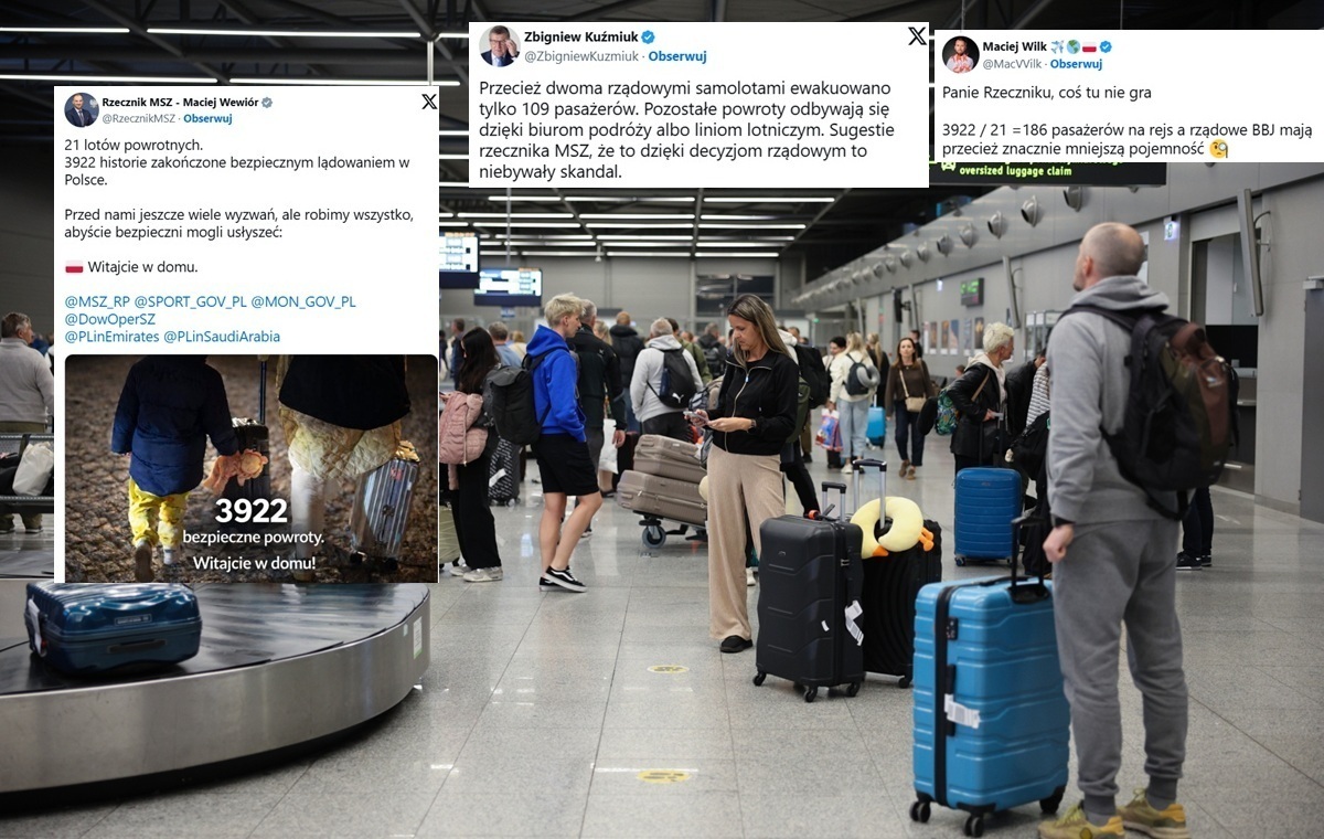 Propaganda sukcesu! Rzecznik MSZ chwali się ewakuacją Polaków