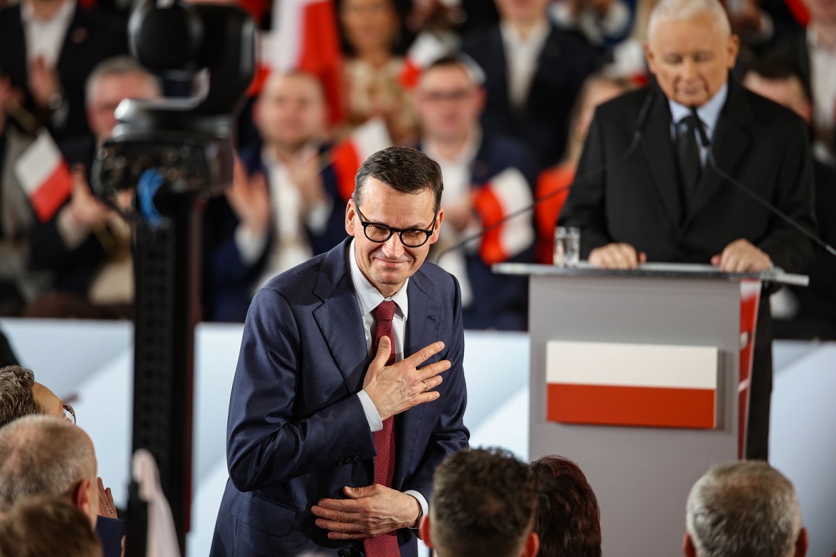 Prezes PiS został zapytany o Morawieckiego. "Widzę go w roli..."