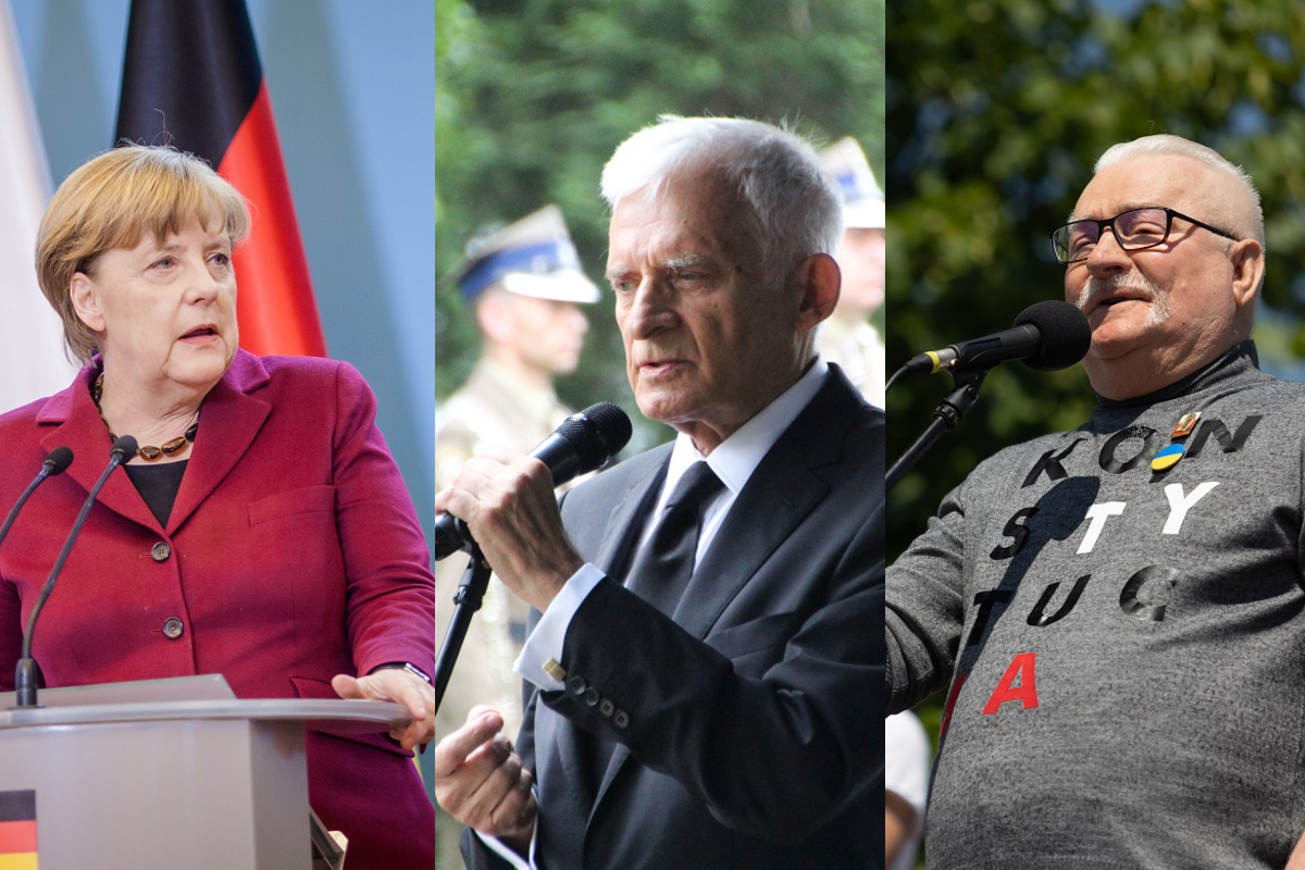 Ale wybrali... Merkel, Buzek i Wałęsa z europejskimi orderami