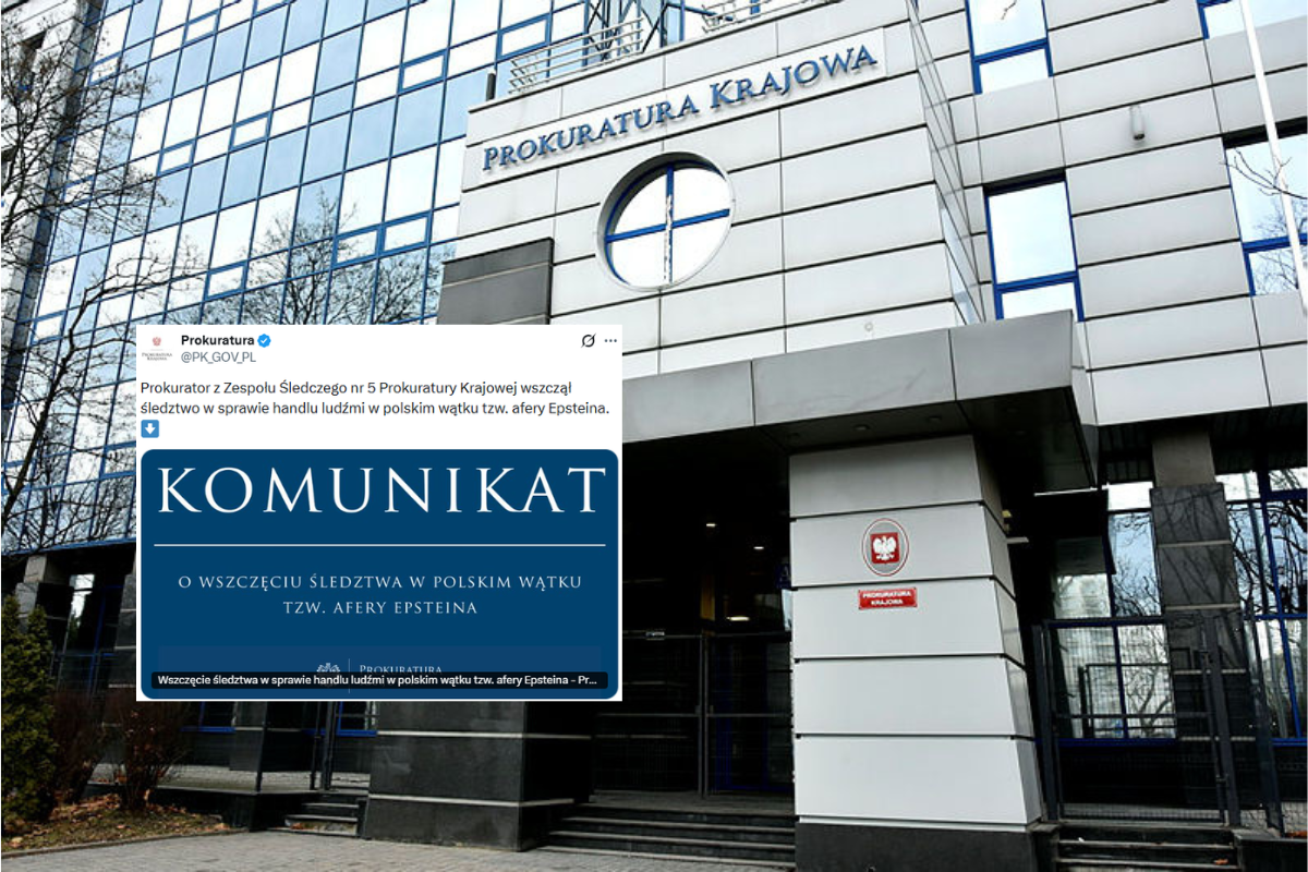 Śledztwo ws. afery Epsteina. Handel ludźmi na terytorium Polski