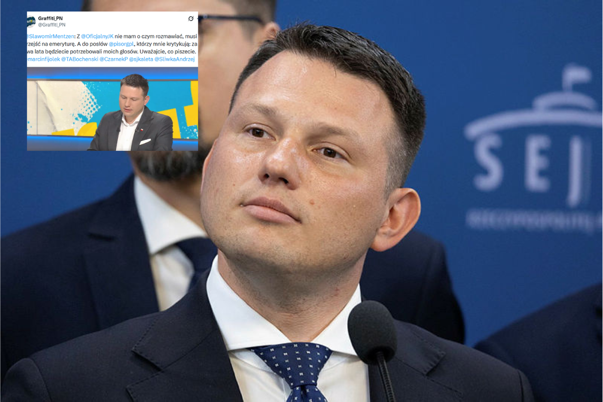 Sławomir Mentzen grozi posłom PiS. "Uważajcie, co piszecie!"