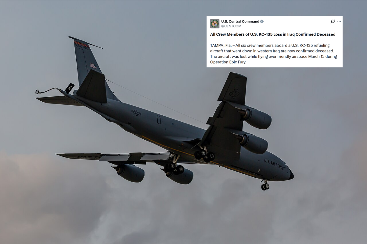 Katastrofa samolotu USA nad Irakiem. Pentagon wydał komunikat