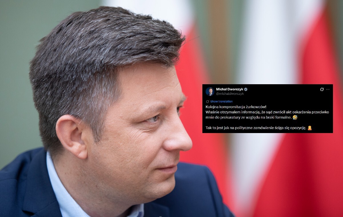 Sąd zwrócił akt oskarżenia ws. Dworczyka. "Kompromitacja"