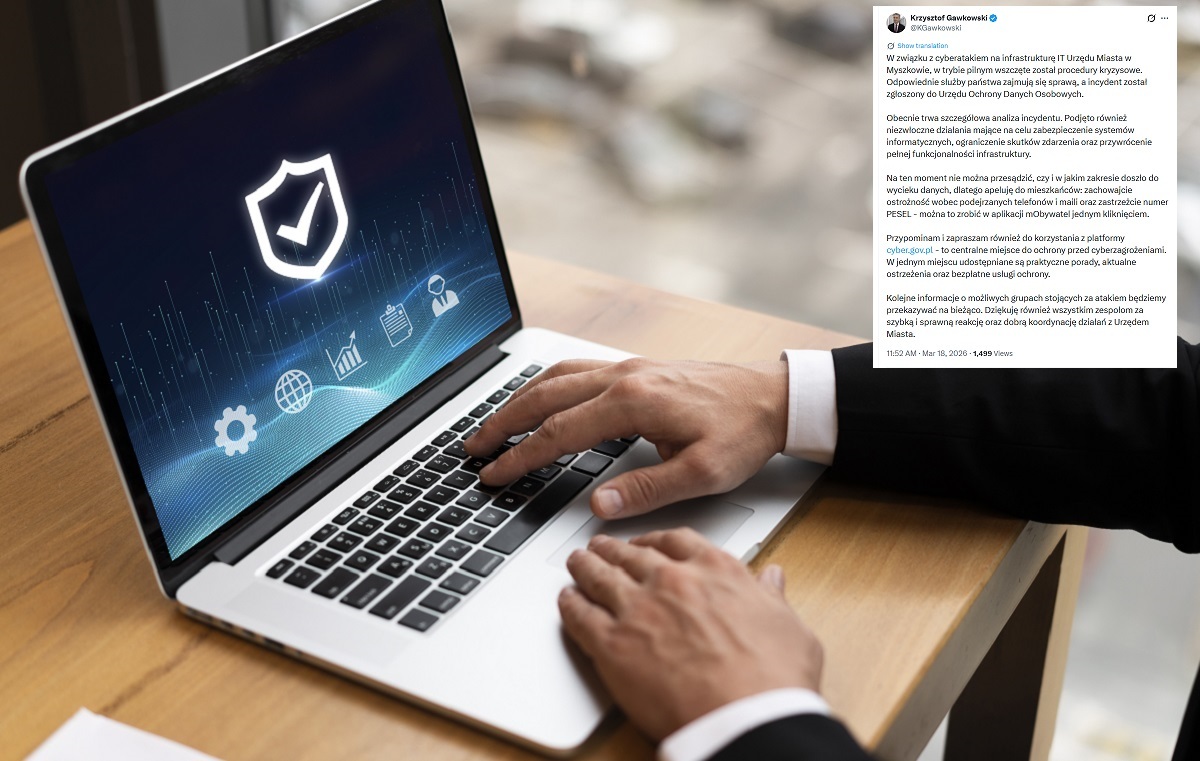 Cyberatak w urzędzie w Myszkowie! Czy dane są bezpieczne?