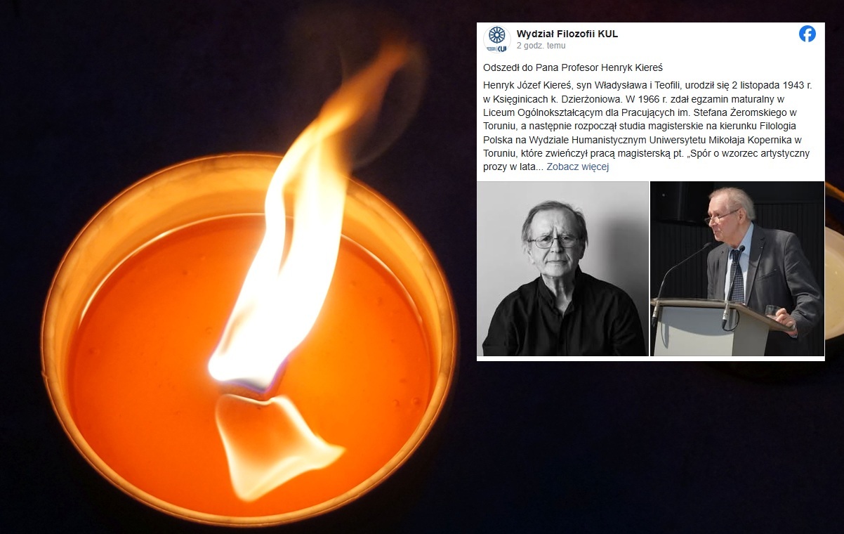 Smutna wiadomość! Nie żyje profesor Henryk Kiereś
