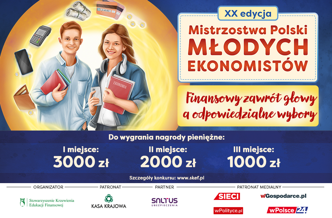 XX edycja konkursu „Mistrzostwa Polski Młodych Ekonomistów”