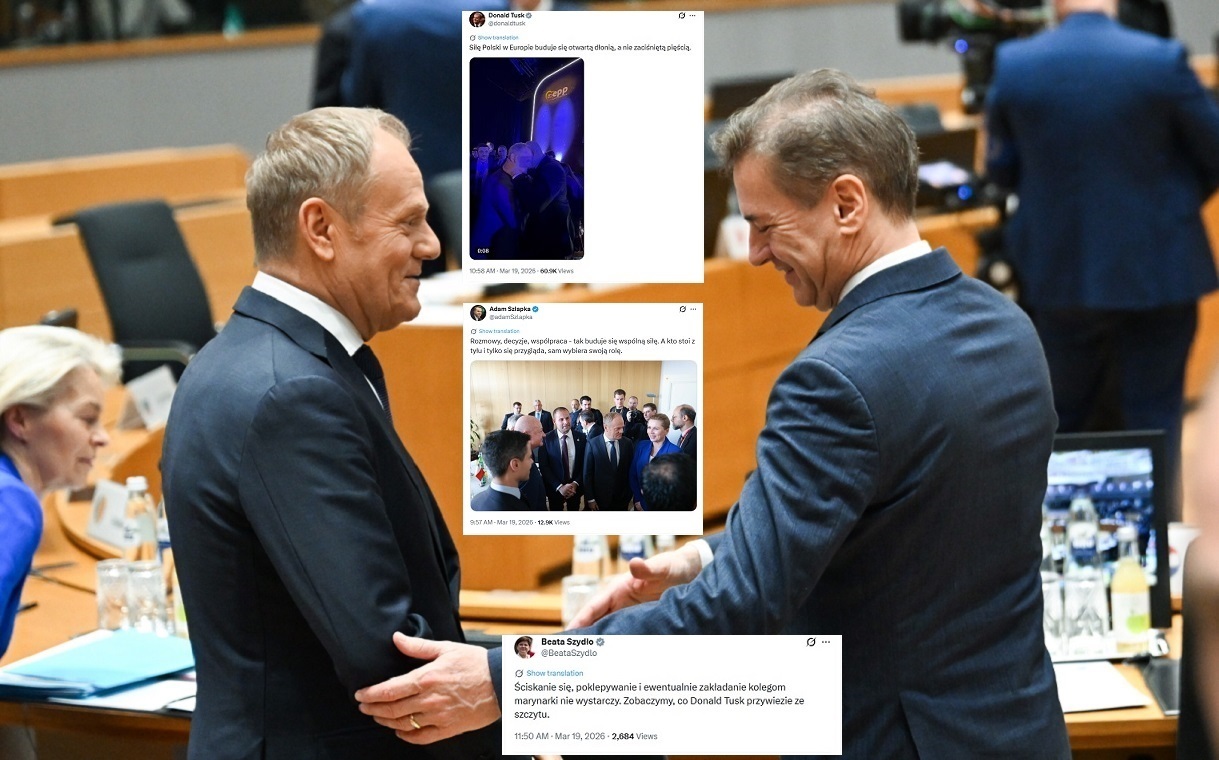 Tusk w Brukseli robi zdjęcia i filmiki. A kiedy konkrety?