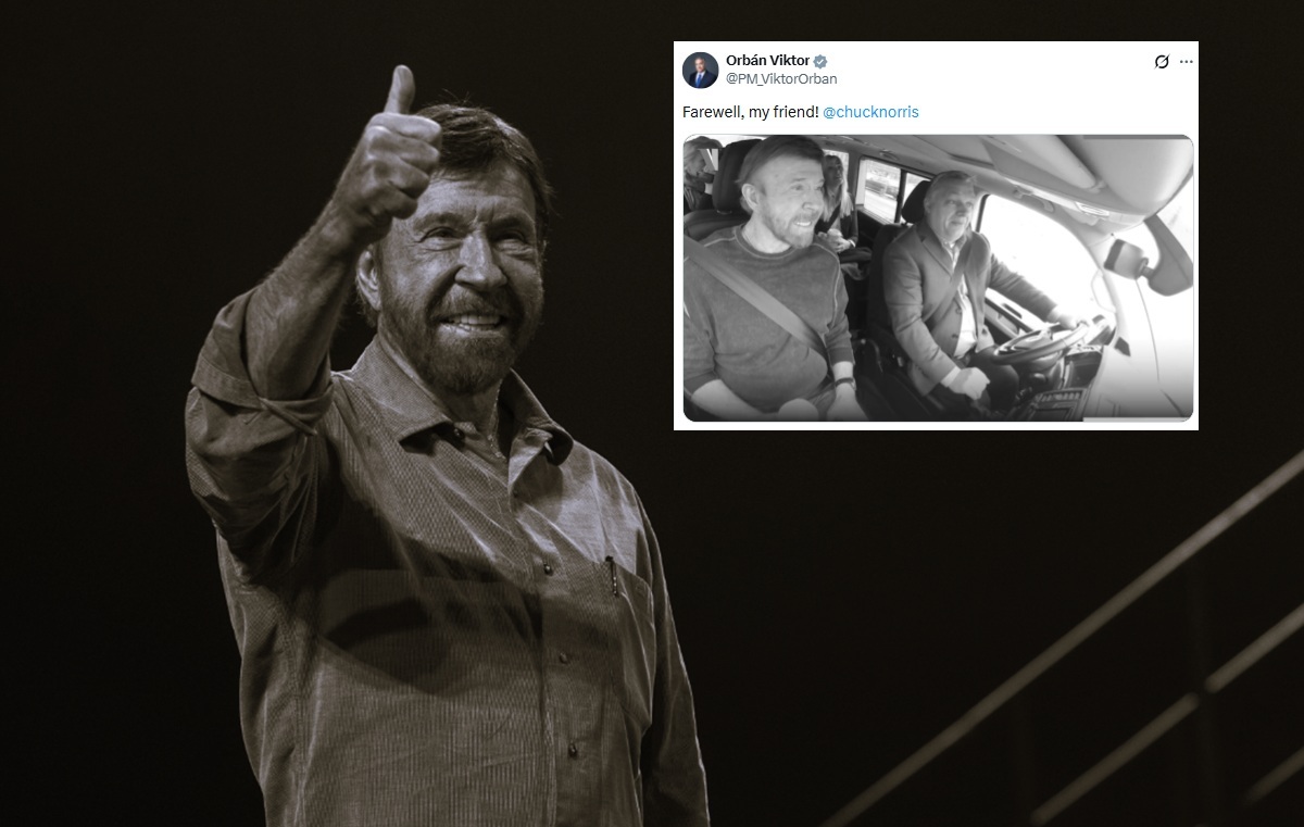 Viktor Orban pożegnał Chucka Norrisa: "Żegnaj mój przyjacielu"