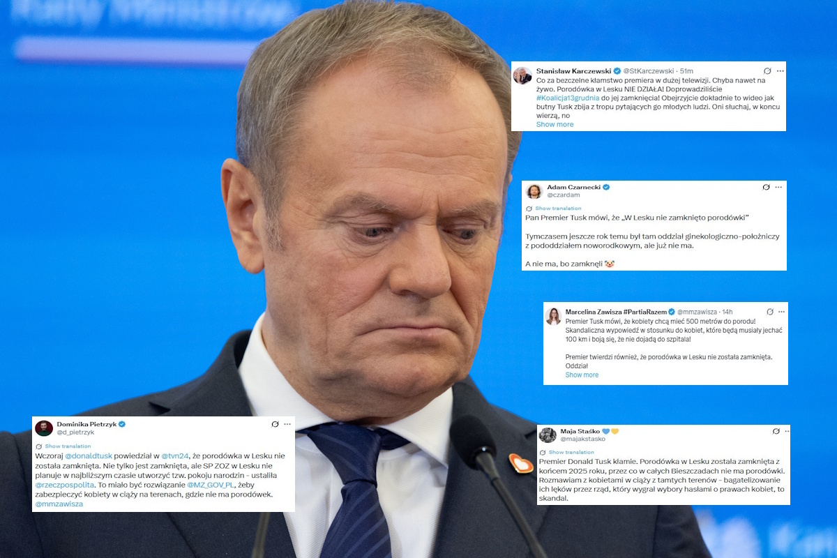 Papa pod ostrzałem ws. porodówki w Lesku. choćby Staśko: "Kłamie"