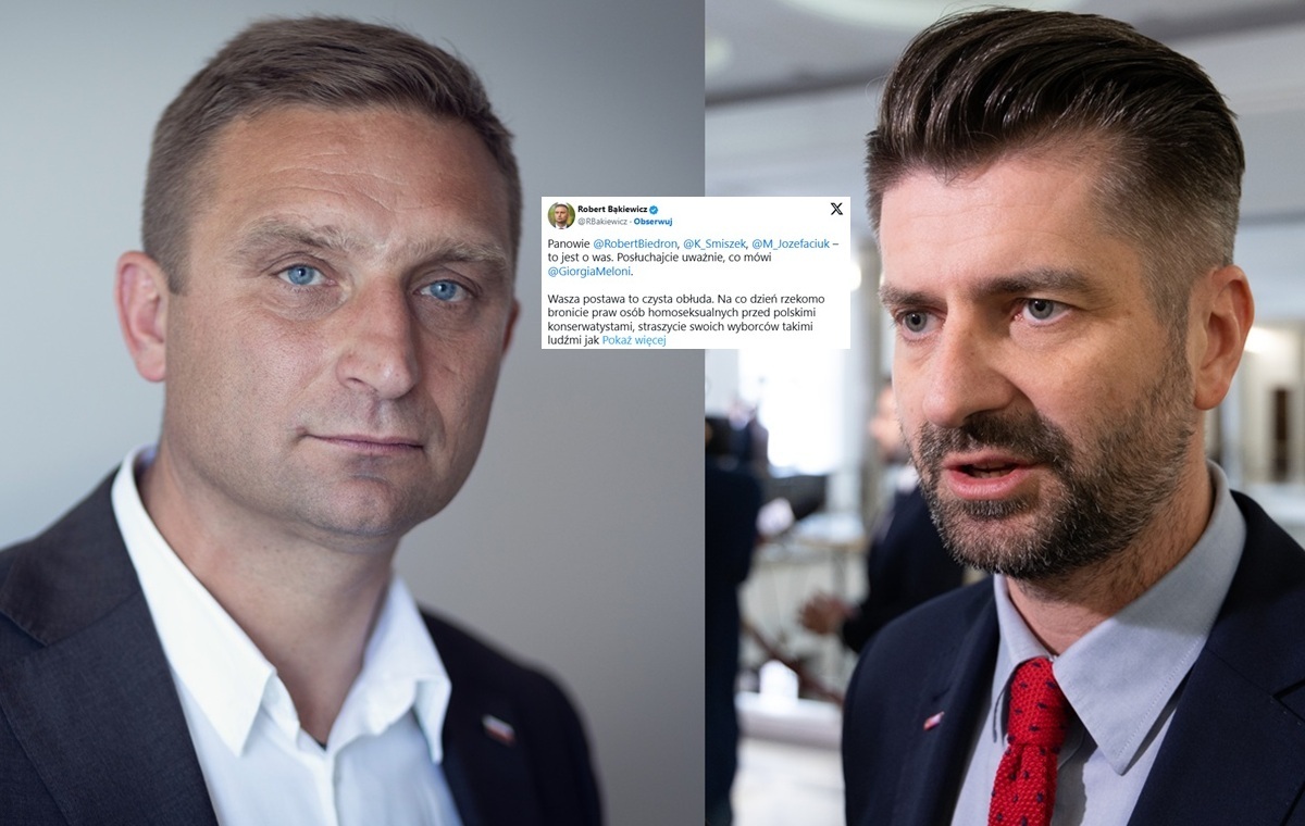 Ostre starcie Bąkiewicza i Śmiszka! "Żal wam d..ę ściska"