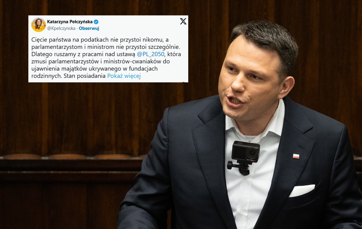 Pełczyńska-Nałęcz nazwała Mentzena "cwaniakiem". Jest odpowiedź