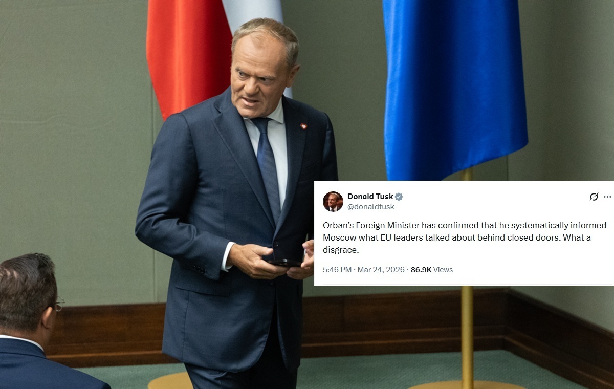 Tusk podszczypuje Szijjarto ws. kontaktów z Rosją. "Hańba"