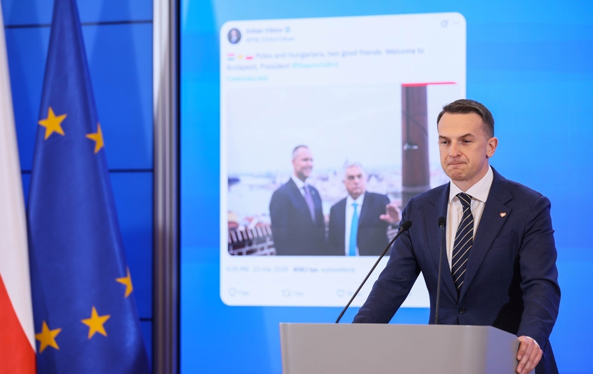 Orban, Putin i Tusk. Szłapka arogancko do dziennikarza wPolsce24