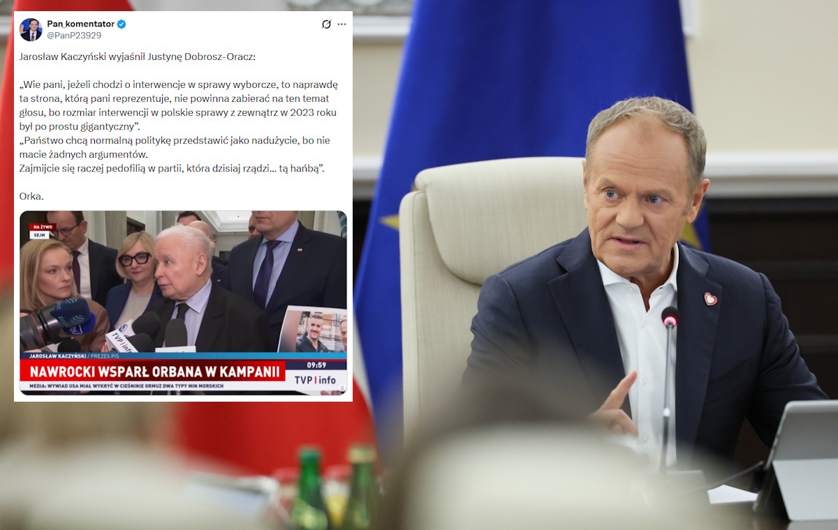 Prezes Kaczyński krótko do Dobrosz-Oracz: Zajmijcie się tą hańbą