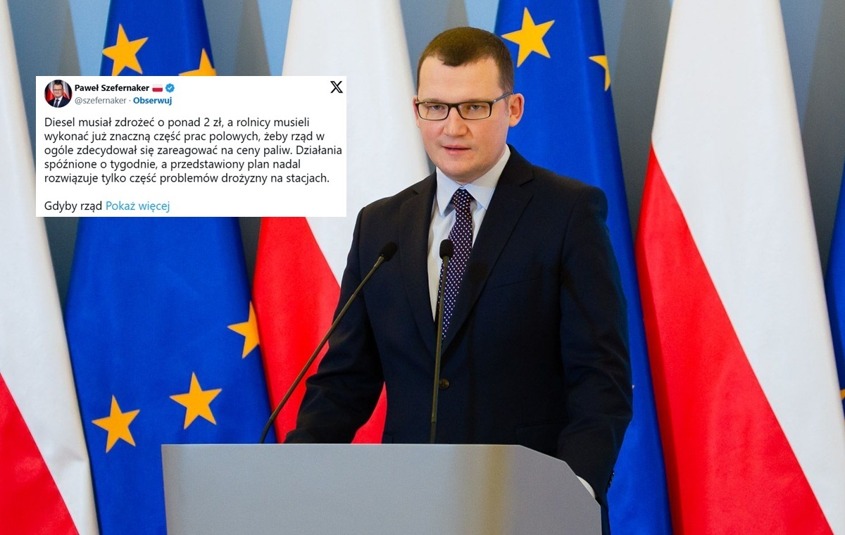 Jest głos z Pałacu Prezydenckiego ws. zapowiedzi Tuska o paliwie