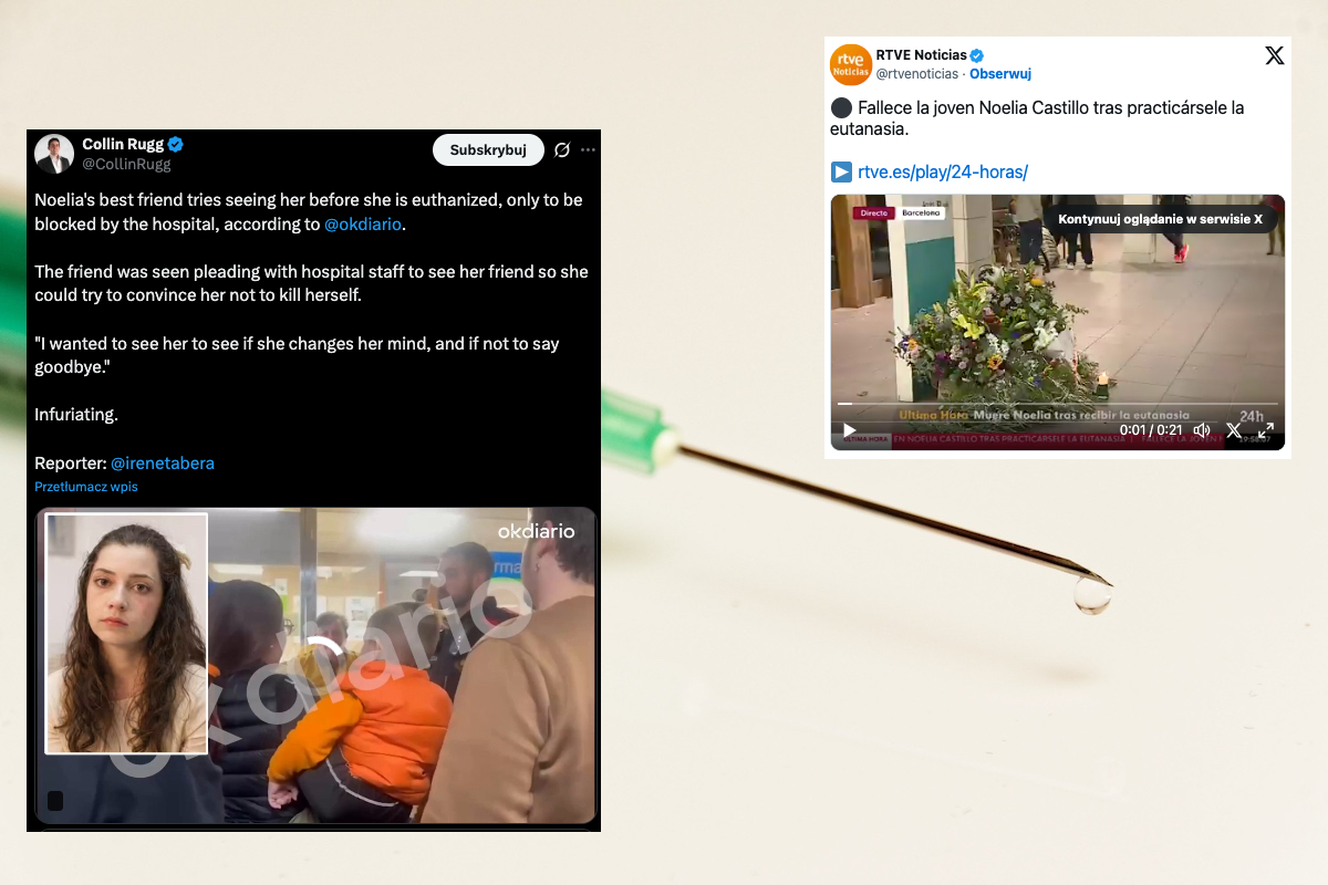 25-letnia Noelia nie żyje. Jej tragiczną historią żył cały świat