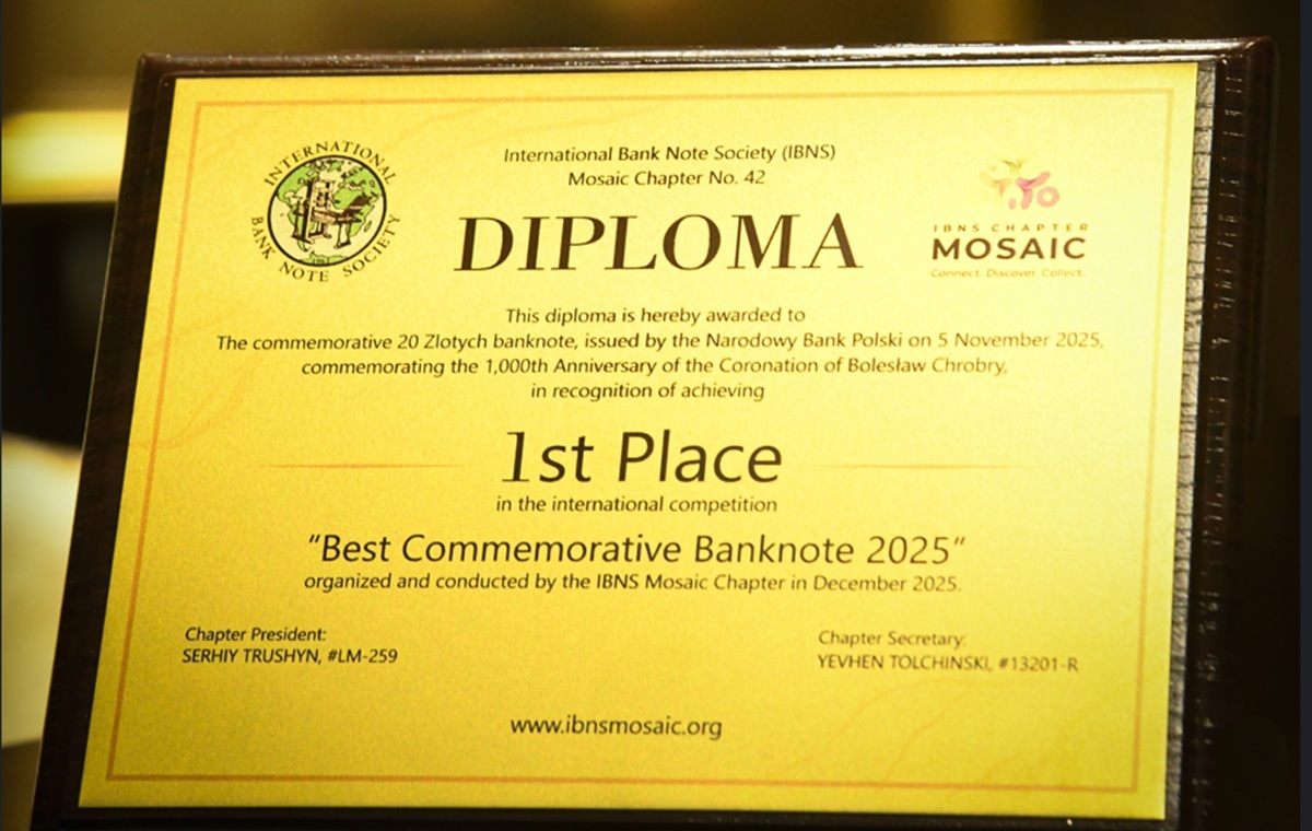 Banknot NBP „Tysiąclecie koronacji Bolesława Chrobrego”