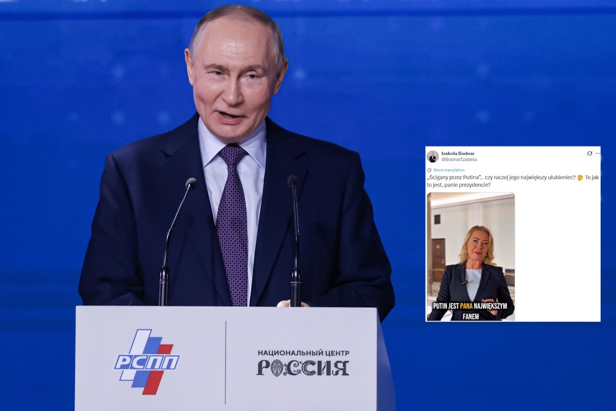 Samozaoranie Bodnar ws. prezydenta. "Putin pana uwielbia"