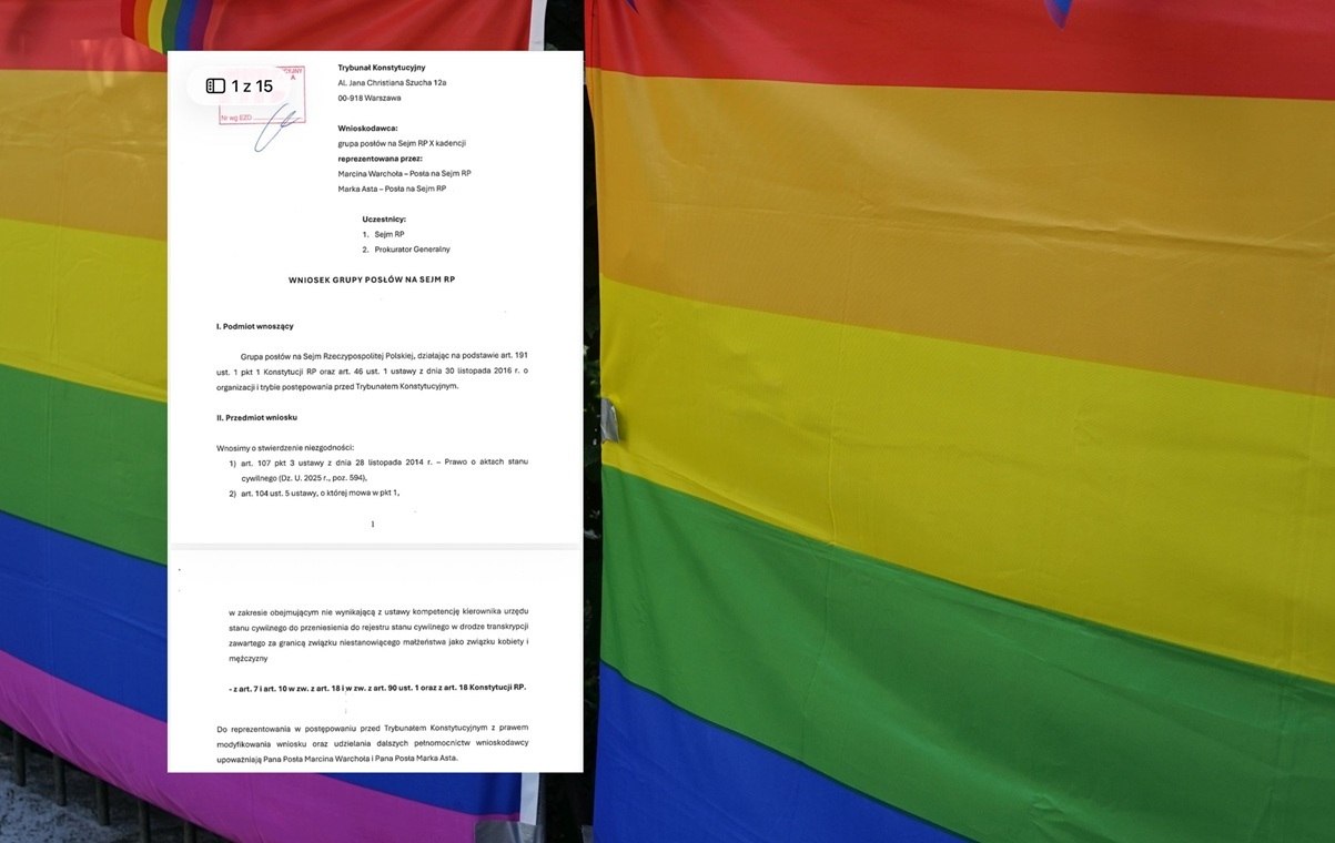 Вердикт АНБ о "гомо-браке". Партия "Закон и справедливость" подает ходатайство в ТК