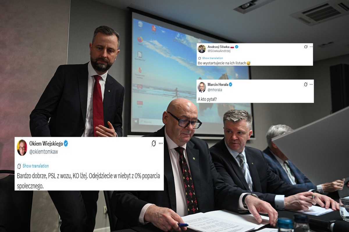 PSL na listach wyborczych KO? Zgorzelski: "Mogę się założyć"