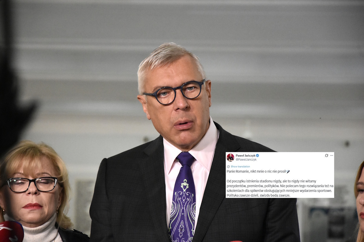 Atak Giertycha na Nawrockiego. Spiker reprezentacji ripostuje!