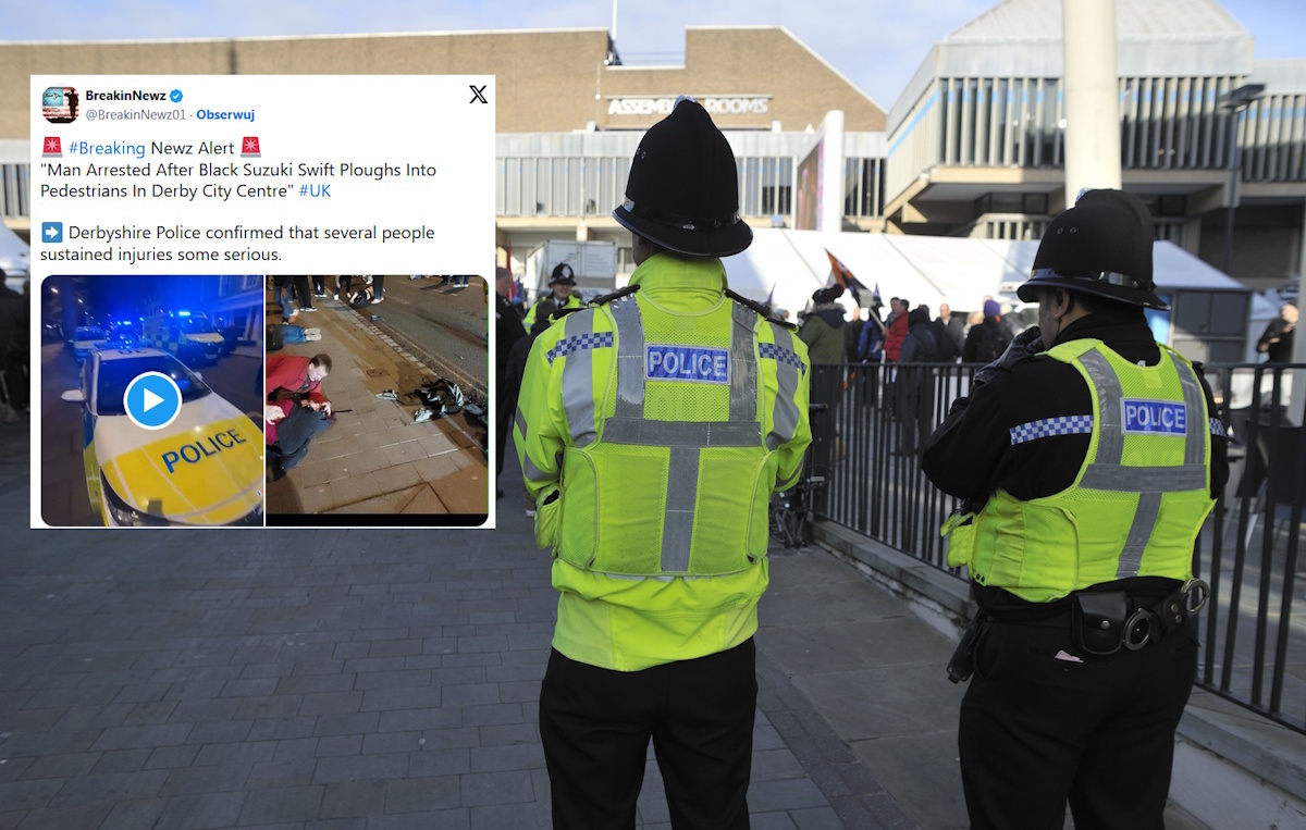 Groza w centrum Derby! Kierowca wjechał w tłum pieszych