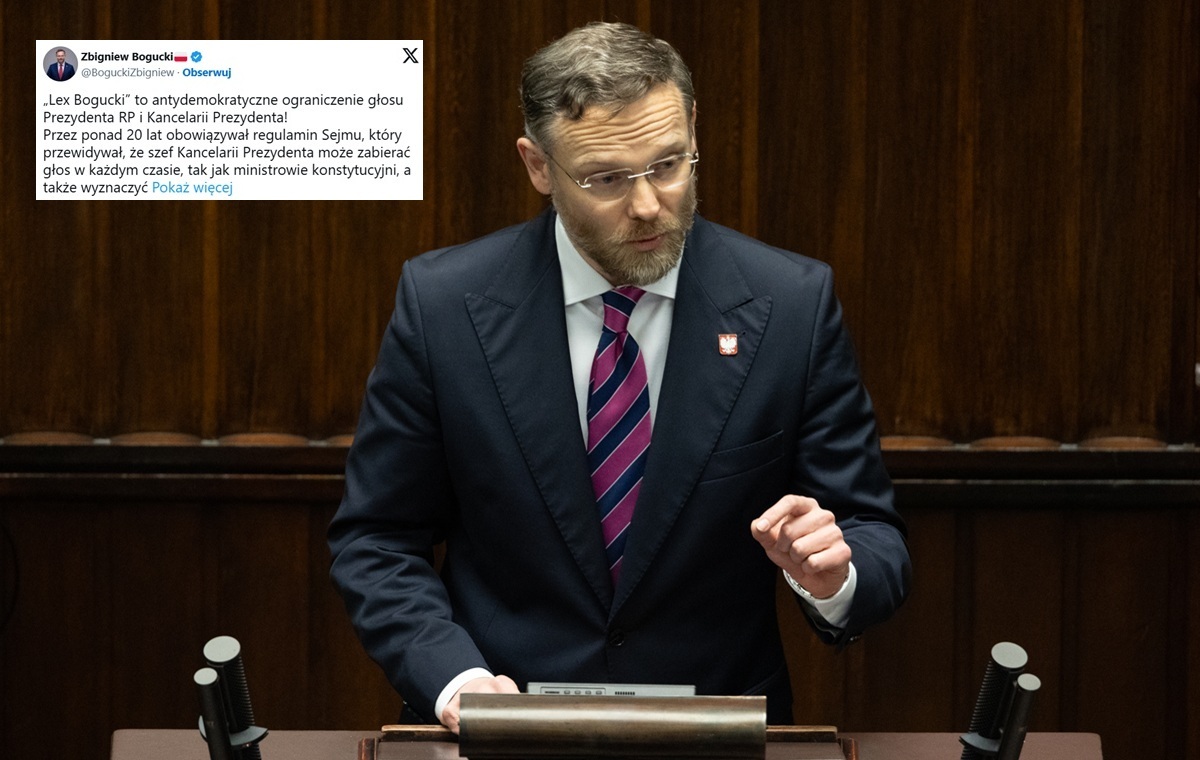 "Lex Bogucki" w Sejmie. Szef KPRP: Prawda zabolała rządzących