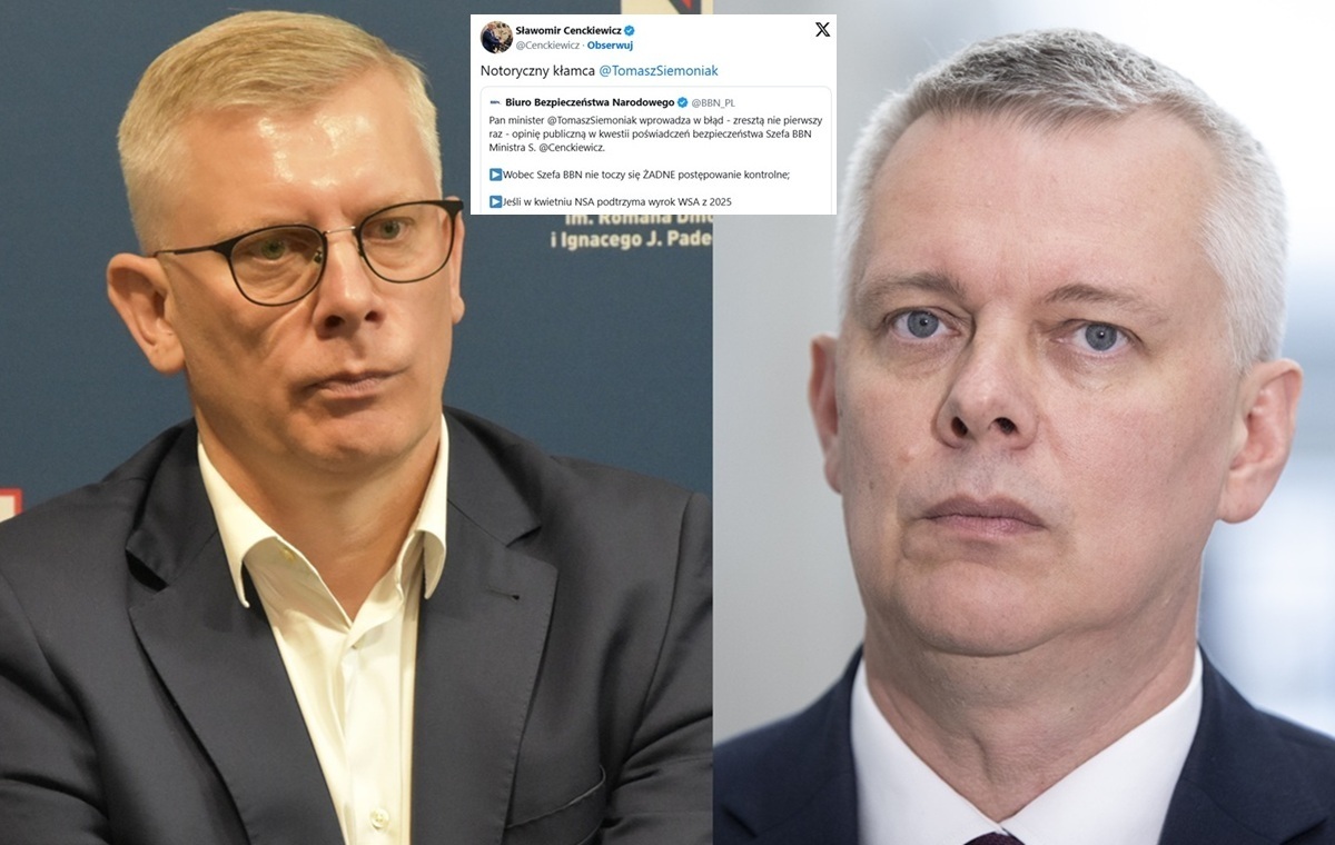 Prof. Cenckiewicz po słowach Siemoniaka: Notoryczny kłamca