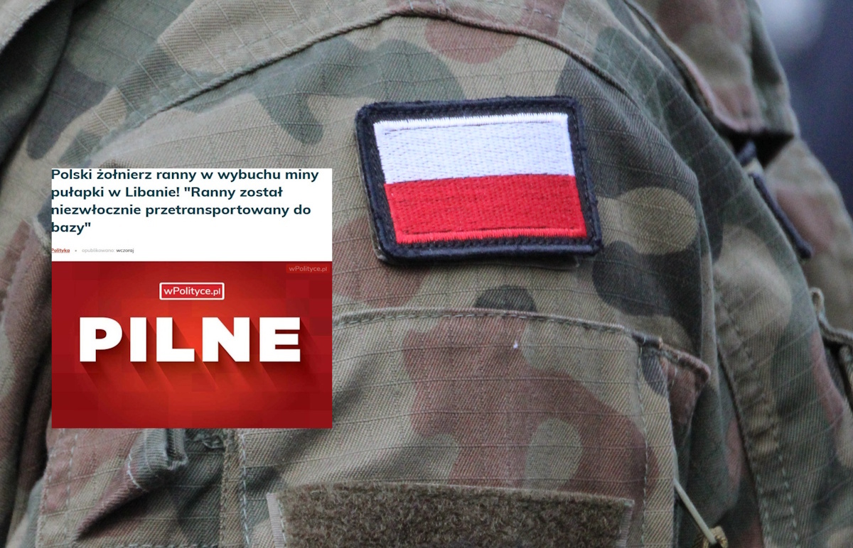 Co ze stanem rannego żołnierza? Pojawiły się nowe informacje