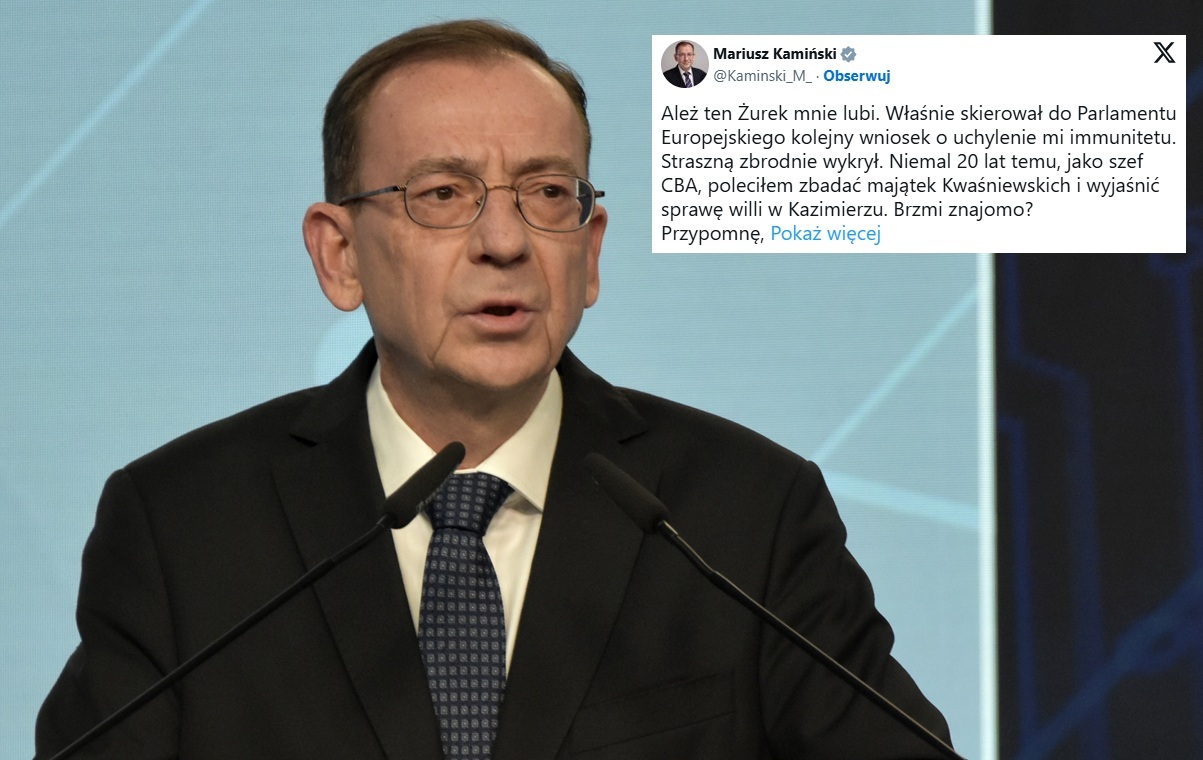 Kamiński odpowiada na działania Żurka: Nienawiść ich zaślepia