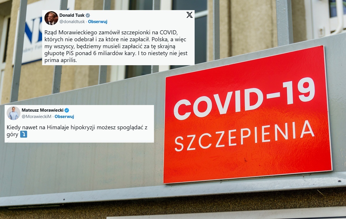 Sąd nakazał Polsce odbiór 64 mln dawek szczepionek. Tusk uderza