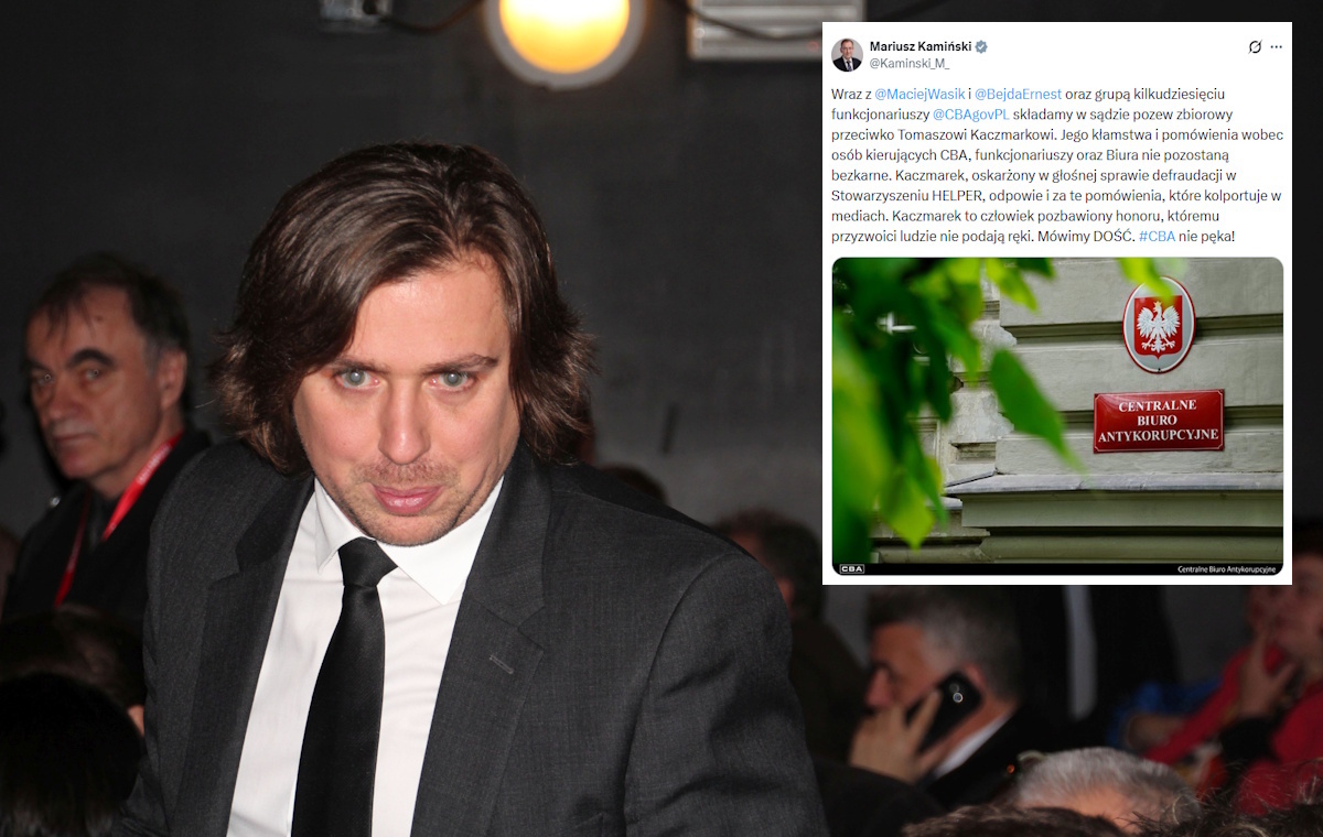 Kamiński, Wąsik i Bejda pozwali Kaczmarka za słowa o CBA!