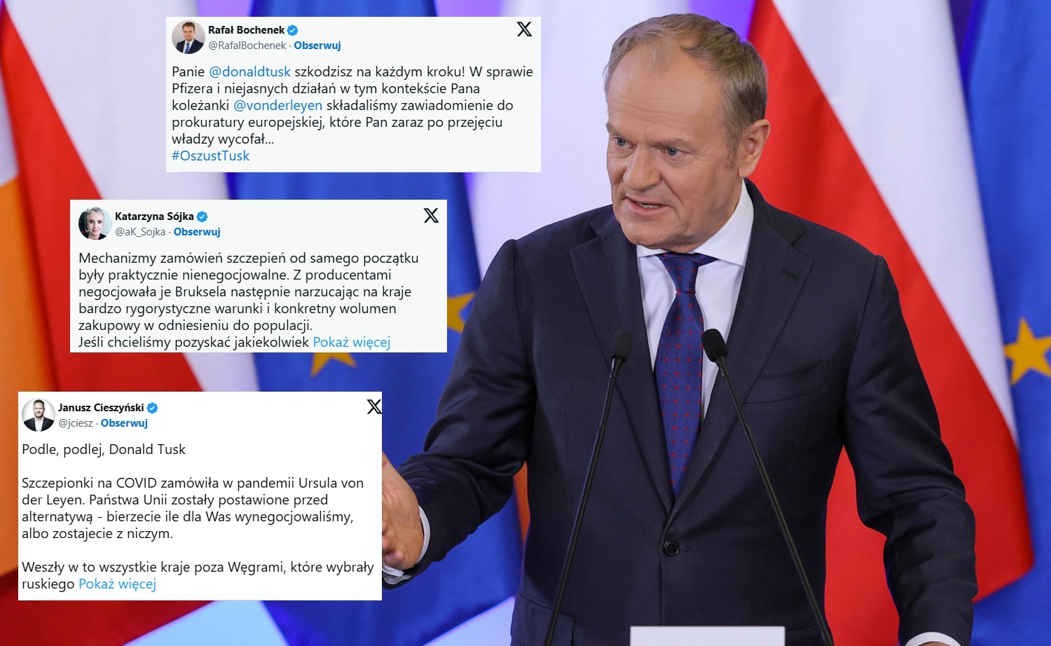 To Papa wycofał zawiadomienie do prokuratury ws. pfizergate