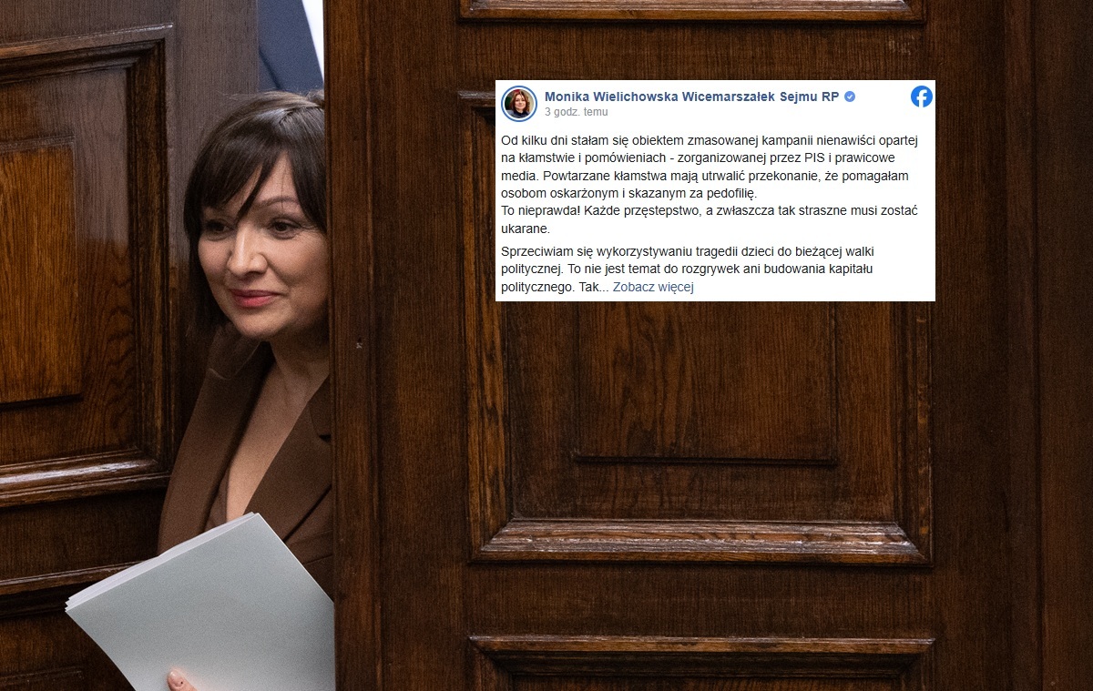 Wielichowska yet   spoke out about the paedophile scandal