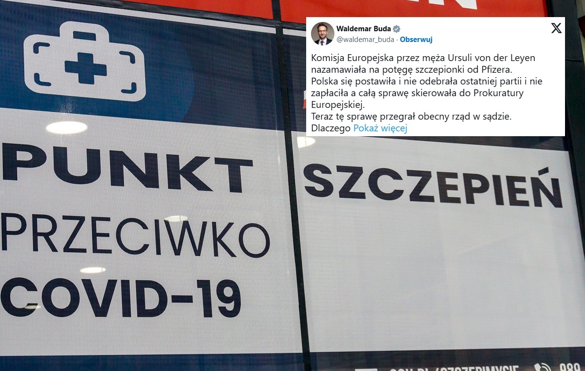 Brudna gra rządu ws. pfizergate. Buda przypomina fakty