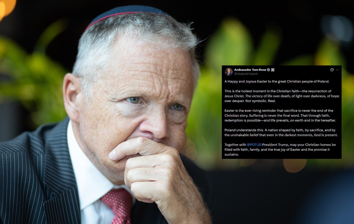 Том Роуз пожелал полякам Пасху! «Жизнь побеждает»